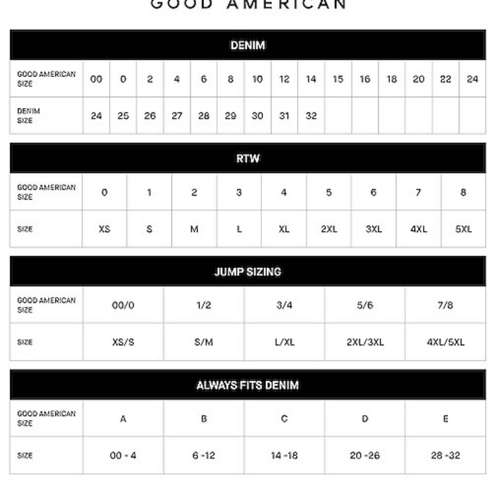 Good American Good Icon Festival Rips Straight Crop NWT Denim Jeans 2 26 - Picture 7 of 16